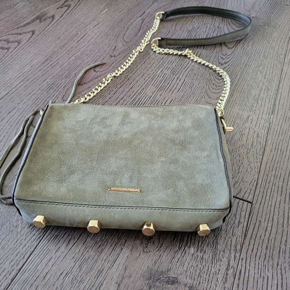 Rebecca minkoff crossbody army green - Picture 1 of 6